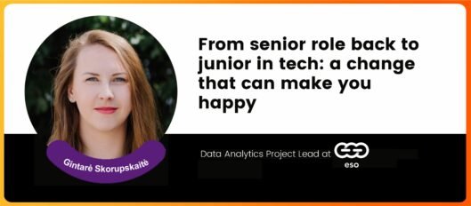 From senior role back to junior in tech: a change that can make you happy